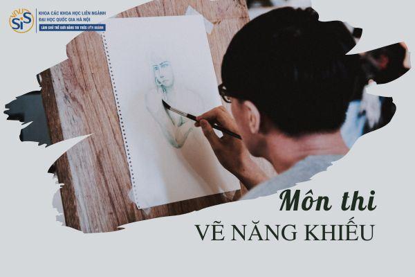 Ngành Mỹ Thuật Công Nghiệp Thi Khối Nào Chính Xác Nhất? Học viên đang tập trung luyện vẽ tĩnh vật chuẩn bị cho kỳ thi năng khiếu ngành mỹ thuật công nghiệp thi khối nào